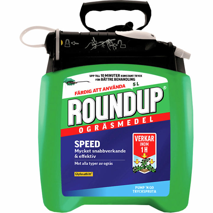 Roundup Speed Pump'n Go 5L en el grupo Productos forestales y para el jardín de Husqvarna / Semillas Césped y Fertilizante / Cultivo con GPLSHOP (42164)