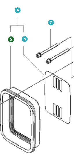 Empaquetadora en el grupo Repuestos / Piezas de repuesto Sopladores de hojas / Piezas de repuesto Husqvarna 360BT con GPLSHOP (5122603-01)