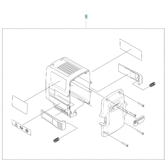 HOUSING ASSY BLi200 SPARE PART en el grupo  con GPLSHOP (5365677-01)