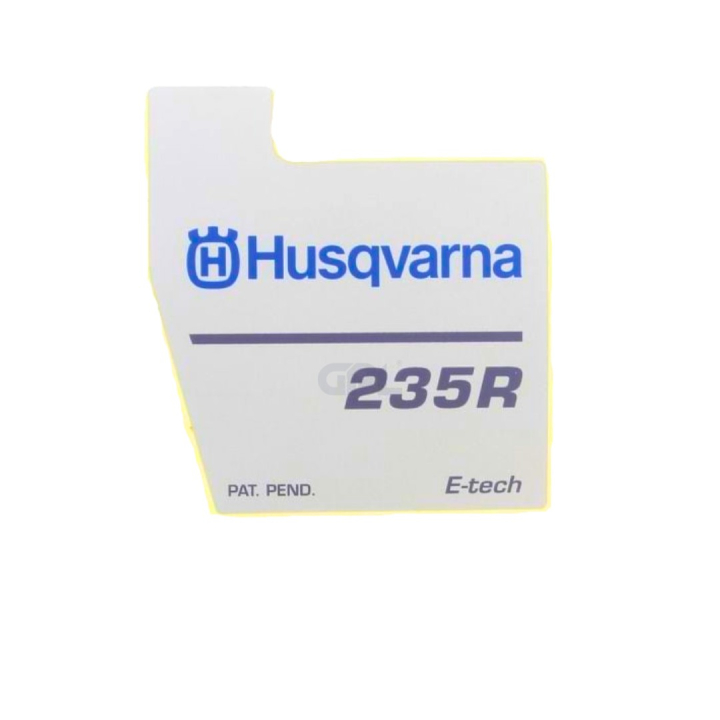 Calcomanía de arranque Husqvarna 235R en el grupo Repuestos con GPLSHOP (5373564-03)