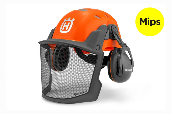 Casco forestal Husqvarna, Technical Mips Naranja en el grupo Productos forestales y para el jardín de Husqvarna / Husqvarna Ropa de trabajo/equipo / Casco Forestal con GPLSHOP (5376448-01)