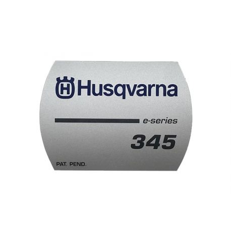 Calcomanía 345E 5440167-02 en el grupo Repuestos / Piezas de repuesto Motosierras / Piezas de repuesto Husqvarna 350 con GPLSHOP (5440167-02)