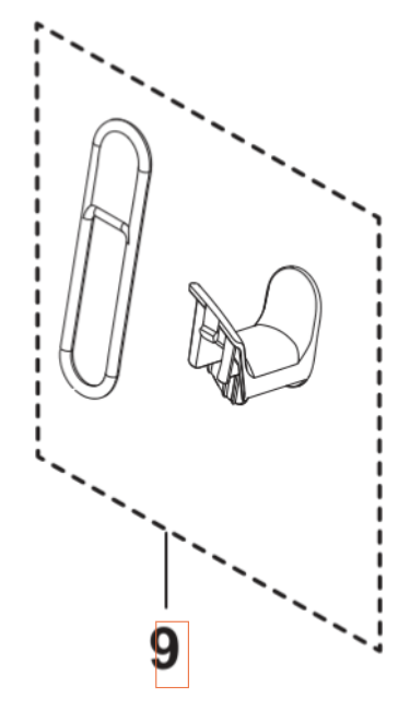 Kit de gancho para cables 5460905-01 en el grupo Repuestos / Piezas de repuesto Hidrolimpiadoras / Piezas de repuesto Husqvarna PW130 con GPLSHOP (5460905-01)