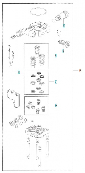 Kit de bomba 5460915-01 en el grupo Repuestos / Piezas de repuesto Hidrolimpiadoras / Piezas de repuesto Husqvarna PW130 con GPLSHOP (5460915-01)