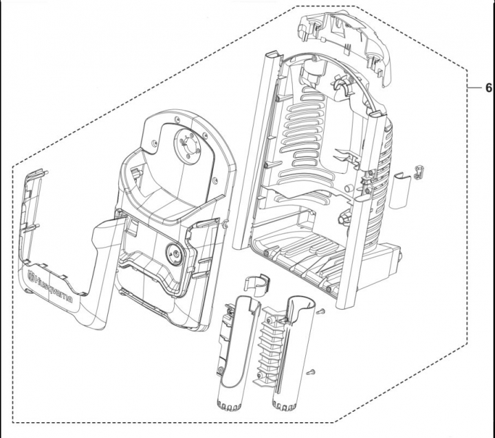 Kit Tapas Pw 240 5460919-01 en el grupo Repuestos / Piezas de repuesto Hidrolimpiadoras / Piezas de repuesto Husqvarna PW240 con GPLSHOP (5460919-01)