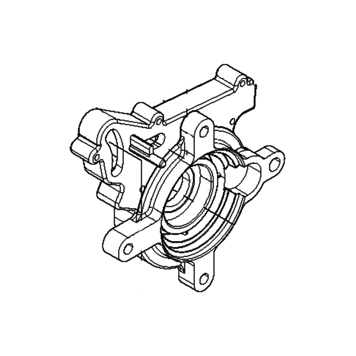 Parte Inferior De La Caja De Cambios 36V 5824868-01 en el grupo Repuestos / Piezas de repuesto Motosierras / Piezas de repuesto Husqvarna 120i con GPLSHOP (5824868-01)