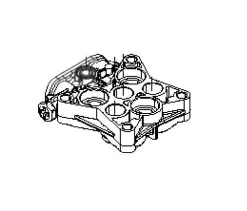 Cabeza De Cilindro 5926176-14 en el grupo Repuestos / Piezas de repuesto Hidrolimpiadoras / Piezas de repuesto Husqvarna PW360 con GPLSHOP (5926176-14)