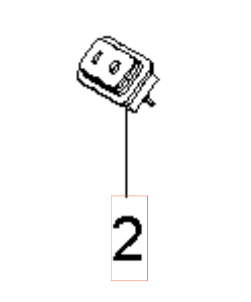 Interruptor Principal 5926176-58 en el grupo Repuestos / Piezas de repuesto Hidrolimpiadoras / Piezas de repuesto Husqvarna PW235R con GPLSHOP (5926176-58)