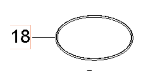 O-Ring 80X2 Nitrilo 70 Shore 5926176-66 en el grupo Repuestos / Piezas de repuesto Hidrolimpiadoras / Piezas de repuesto Husqvarna PW490 con GPLSHOP (5926176-66)