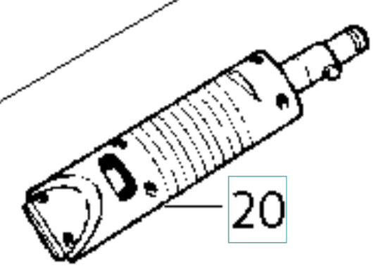 Boquilla Tornado Pr 5926177-07 en el grupo Repuestos / Piezas de repuesto Hidrolimpiadoras / Piezas de repuesto Husqvarna PW460 con GPLSHOP (5926177-07)