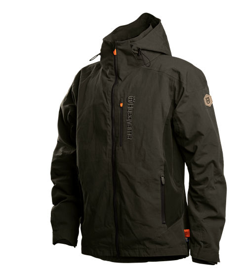 Husqvarna Xplorer Shell jacket men forest green, S en el grupo Productos forestales y para el jardín de Husqvarna / Husqvarna Ropa de trabajo/equipo / Ropa casual Xplorer con GPLSHOP (5932505-46)