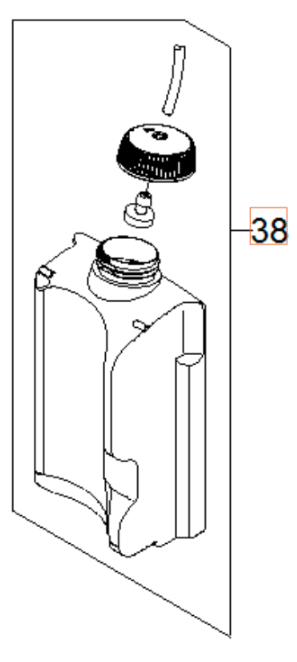 Kit Depósito De Detergente 5960275-01 en el grupo Repuestos / Piezas de repuesto Hidrolimpiadoras / Piezas de repuesto Husqvarna PW490 con GPLSHOP (5960275-01)