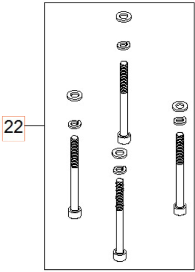 Tornillo M6X70 Din 912 4Pzs 5962888-01 en el grupo Repuestos / Piezas de repuesto Hidrolimpiadoras / Piezas de repuesto Husqvarna PW360 con GPLSHOP (5962888-01)