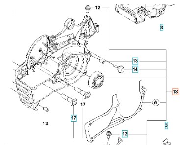 Kit Cárter 90Cc Recambios 5979608-03 en el grupo Repuestos con GPLSHOP (5979608-03)