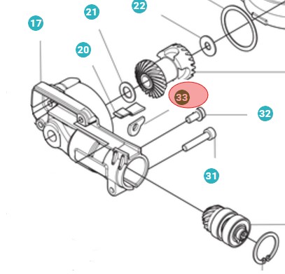 Espaciador en el grupo Repuestos / Piezas de repuesto Cortasetos / Piezas de repuesto Husqvarna 525HE4 con GPLSHOP (5995760-01)