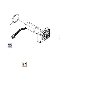 Motor Automower 550 en el grupo Repuestos Robots Cortacésped / Piezas de repuesto Husqvarna Automower® 550 / Automower 550 - 2023 con GPLSHOP (5996593-02)