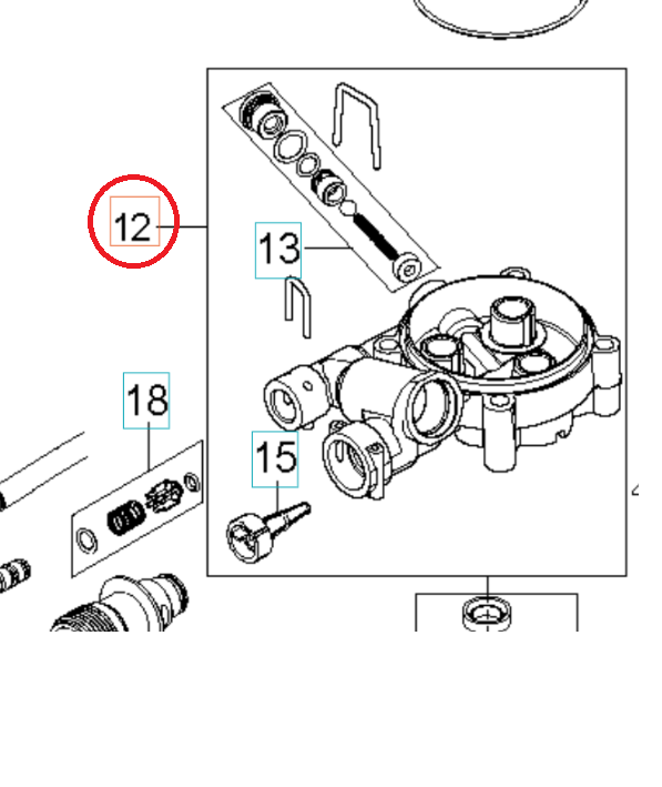 Cilindro con arranque fácil 5999517-01 en el grupo Repuestos / Piezas de repuesto Hidrolimpiadoras / Piezas de repuesto Husqvarna PW360 con GPLSHOP (5999517-01)