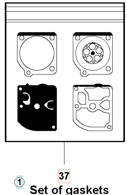 Juego de juntas 5310045-52