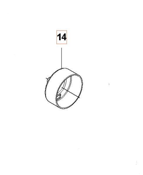 Tambor de embrague 324RX, 324LDX, 524LK, 524R