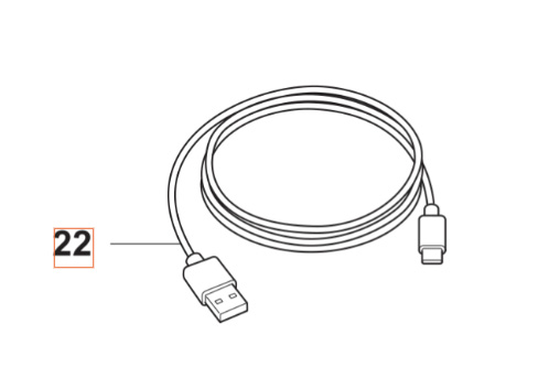 Arnés de cableado Cable de servicio USB-C