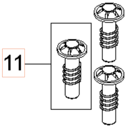 Pistón Cuerda Inoxidable, Kit 5926176-79