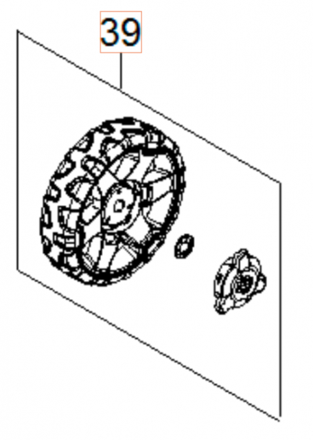 Juego De Ruedas D175 5960277-01