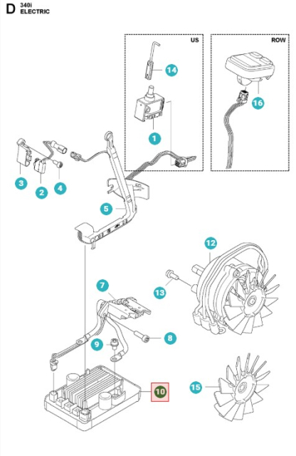 Kit Centralita 340I Ana 5991387-01